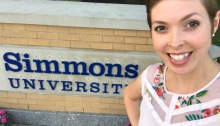 Erica Swallow at Simmons University